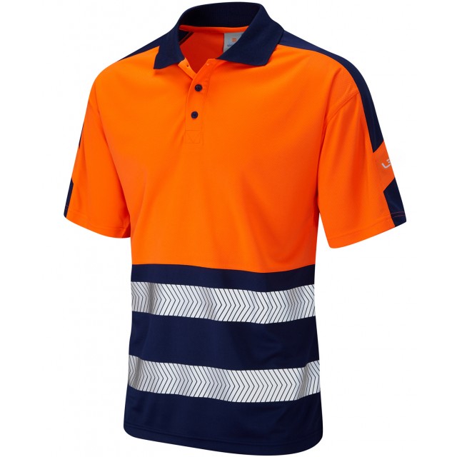 Leo EcoViz Performance+ Dual Colour Polo Shirt