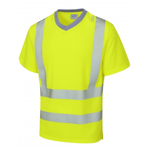 ISO 20471 Class 2 Coolviz Plus T-Shirt Yellow Coolviz Plus 