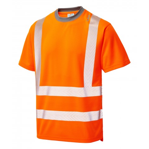 ISO 20471 Class 2 Coolviz Plus T-Shirt Orange Coolviz Plus 