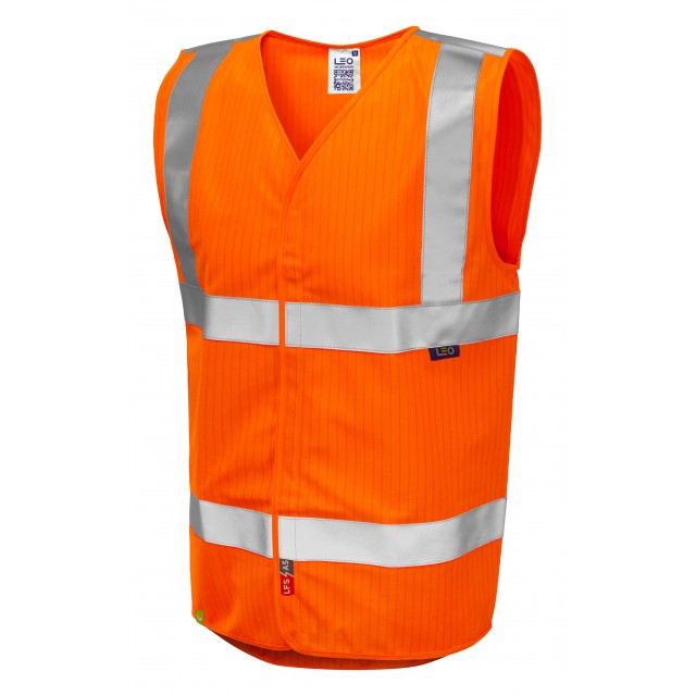 Leo EcoViz LFS/AS Waistcoat  (EN 14116 & EN 1149)