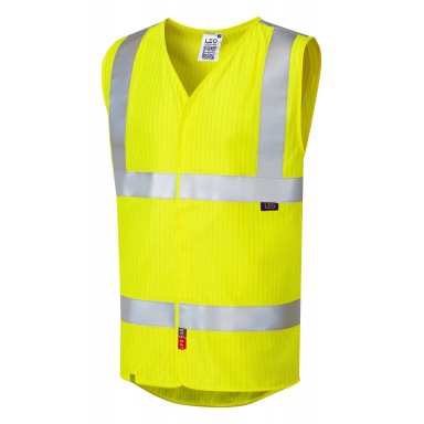 Leo EcoViz LFS/AS Waistcoat  (EN 14116 & EN 1149)