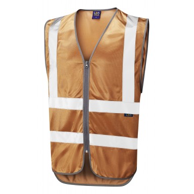 Leo Zipped Reflective Waistcoat
