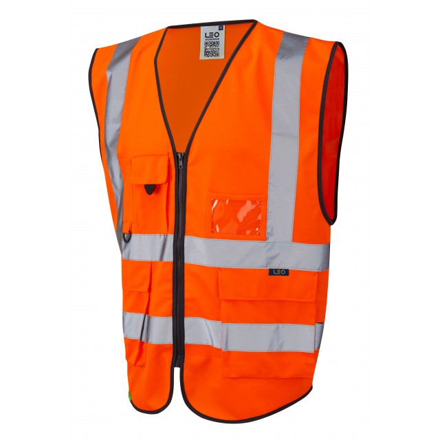 ISO 20471 Class 2 Superior Waistcoat Orange 
