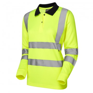 Leo EcoViz Comfort Women's Sleeved Polo Shirt