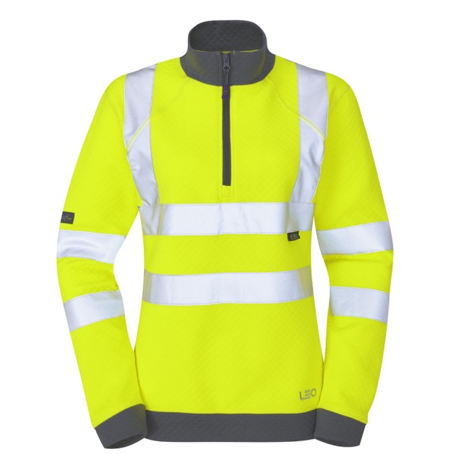 Leo EcoViz Women's 1/4 Zip Sweatshirt