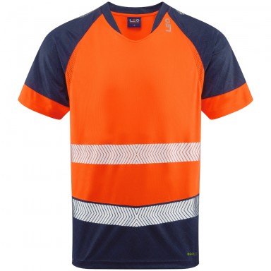 Leo EcoViz Performance+ Dual Colour T-Shirt 