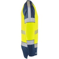 Leo EcoViz Performance+ Dual Colour Sleeved T-Shirt