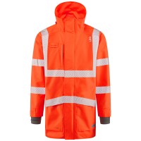 ISO 20471 Class 3 Breathable Executive 3-in-1 Anorak and Bodywarmer Orange