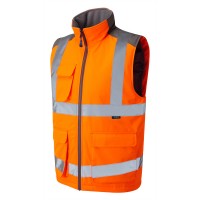 ISO 20471 Class 3 Breathable Executive 3-in-1 Anorak and Bodywarmer Orange