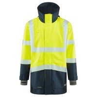 ISO 20471 Class 3 Breathable Executive 3-in-1 Anorak and Bodywarmer Yellow/Navy