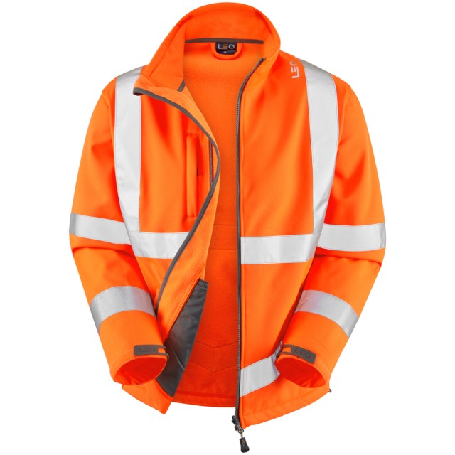 ISO 20471 Class 3 Breathable Executive 3-in-1 Anorak and Softshell Orange