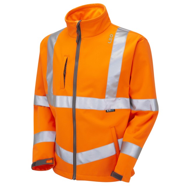 ISO 20471 Class 3 Breathable Executive 3-in-1 Anorak and Softshell Orange