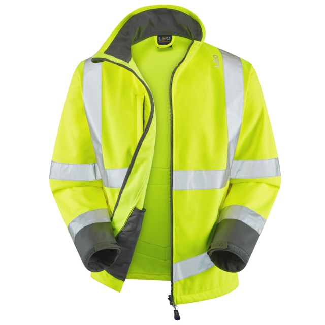 ISO 20471 Class 3 Breathable Executive 3-in-1 Anorak and Softshell Yellow/Navy