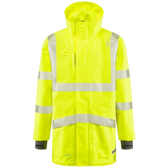 ISO 20471 Class 3 Breathable Executive 3-in-1 Anorak and Softshell Yellow