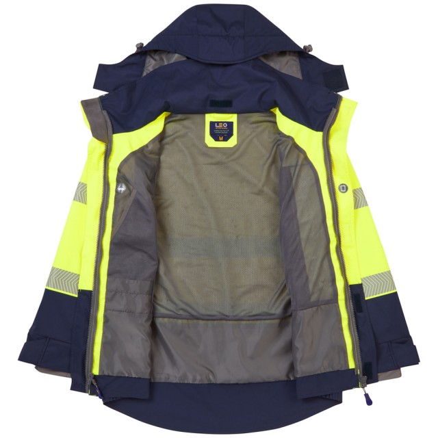 Leo EcoViz 15K Performance+ Breathable Bomber Jacket