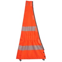 ISO 20471 Class 3* Women's Breathable Jacket Orange with Expander