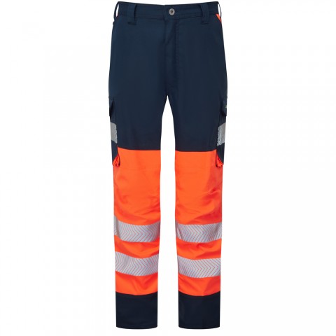 Leo EcoViz Lightweight Polyester Stretch Cargo Trouser