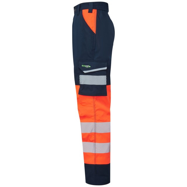 Leo EcoViz Lightweight Polyester Stretch Cargo Trouser