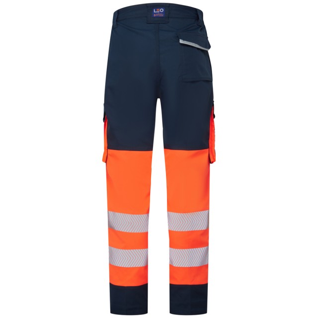 Leo EcoViz Lightweight Polyester Stretch Cargo Trouser