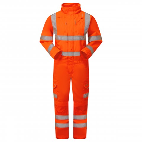 Leo EcoViz Poly/Cotton Coverall