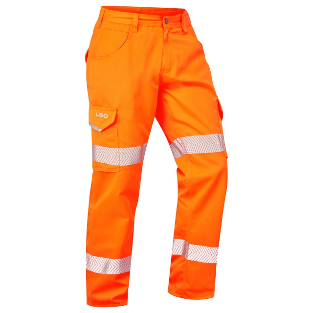 Leo EcoViz Lightweight Poly/Cotton Cargo Trouser