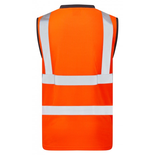 ISO 20471 Class 2 Comfort EcoViz®PB Sleeveless T-Shirts Orange, Polos & T-Shirts
