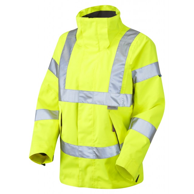 ISO 20471 Class 3* Women's Breathable Jacket Yellow