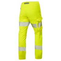 ISO 20471 Class 2 Women's Stretch Work Trouser Yellow